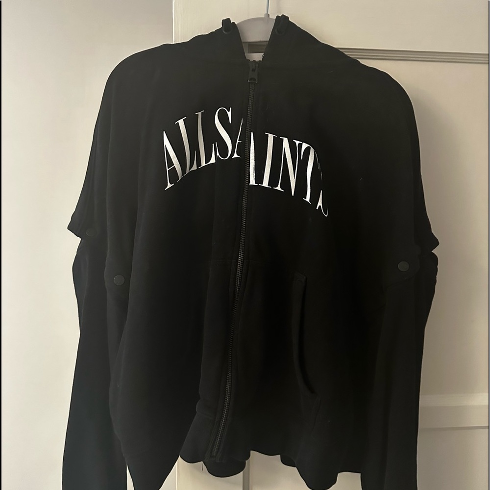 ALL SAINTS ZIP UP HOODIE
